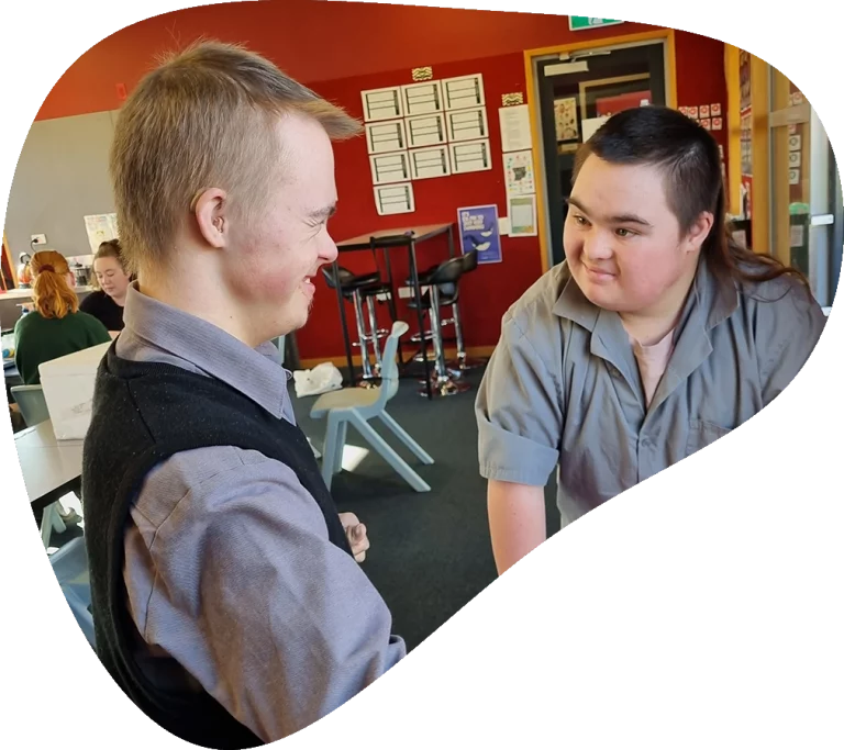 Alan and Connor ironing OT in class Verdon bp