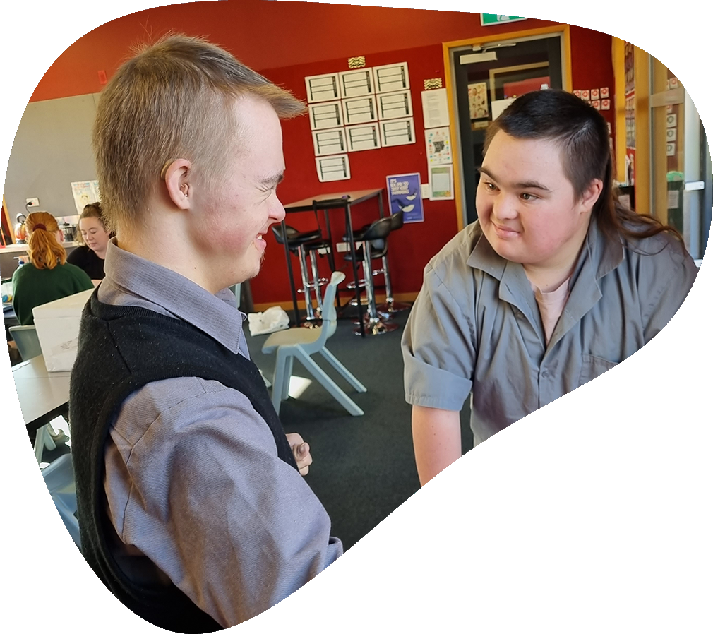 Alan and Connor ironing OT in class Verdon bp