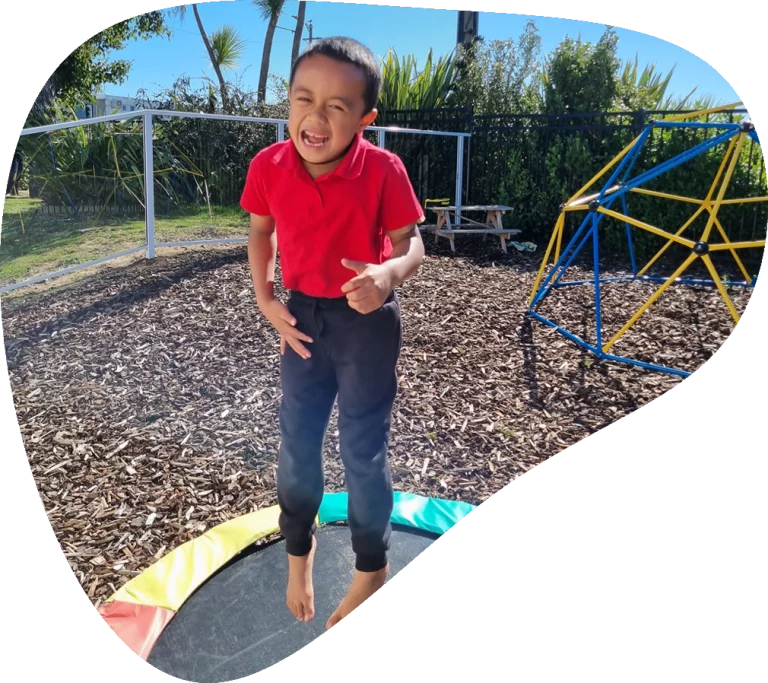 Wesley OT in playground